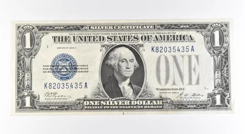 1928 A $1 Silver Certificate Blue Seal Fr#1601 *0496