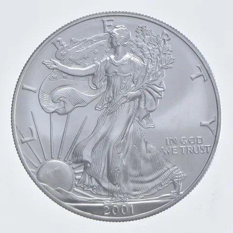Better Date 2001 American Silver Eagle 1 Troy Oz .999 Fine Silver *205