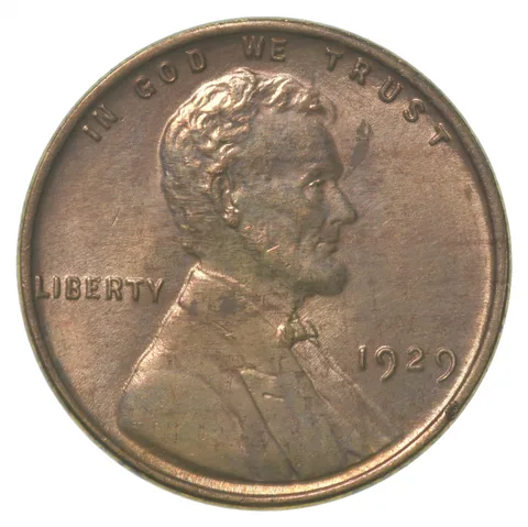 1929 Lincoln Wheat Cent *8435