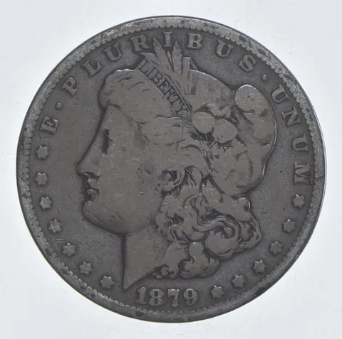 Early - 1879-S Morgan Silver Dollar - 90% US Coin *145
