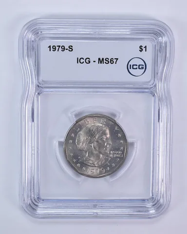 1979-S Susan B Anthony $1 MS67 ICG