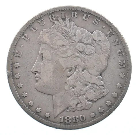 Early - 1880 Morgan Silver Dollar - 90% US Coin *783
