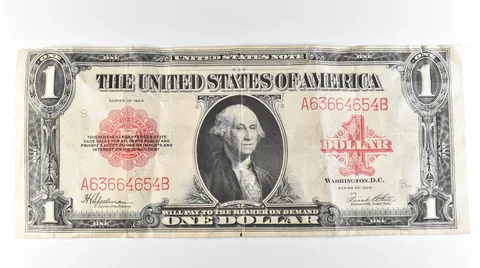 1923 $1 Legal Tender Large Note Red Seal *3060