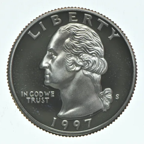 1997-S Washington Quarter CLAD Proof