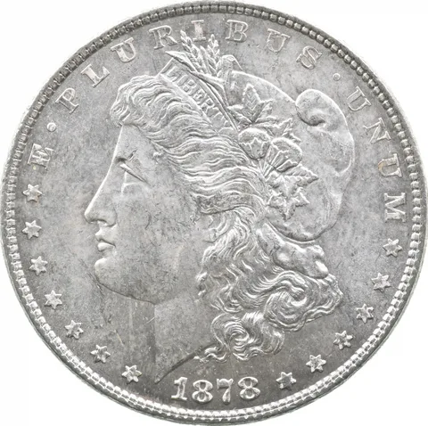 1878 Morgan Silver Dollar 8TF a2696