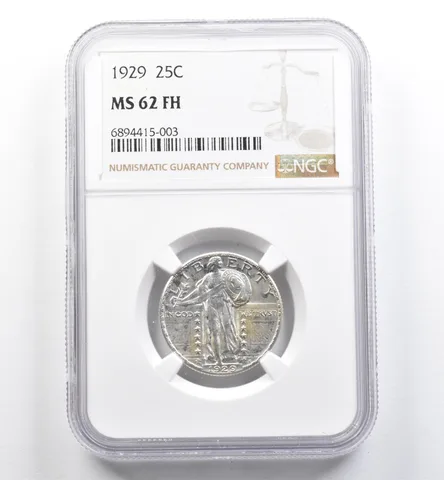 1929 Standing Liberty Quarter MS62 FH NGC *9930