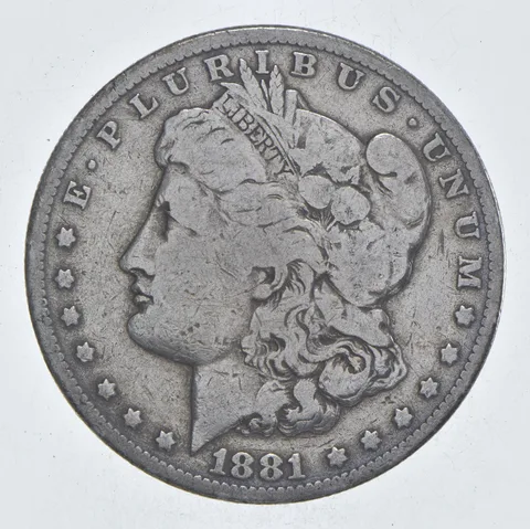 Early - 1881-O Morgan Silver Dollar - 90% US Coin *113