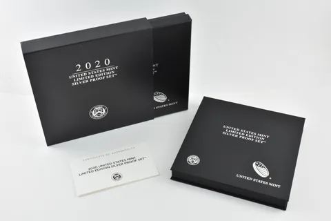 OGP 2020 Limited Edition Silver Proof Set BOX & COA - NO COINS