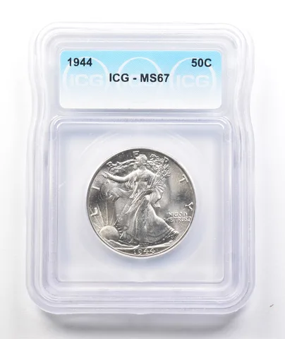 1944 Walking Liberty Half Dollar MS67 ICG *2873