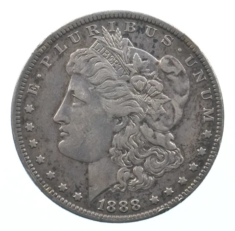 Early - 1888-O Morgan Silver Dollar - 90% US Coin *856