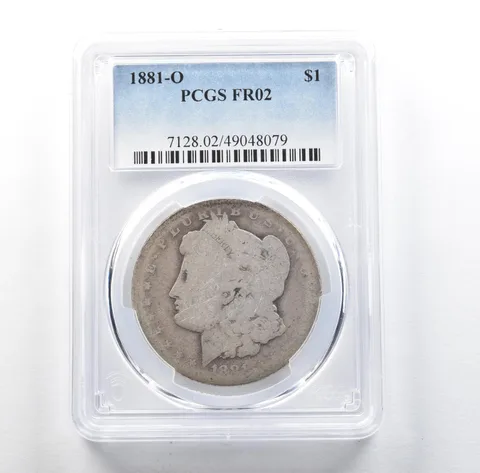 1881-O Morgan Silver Dollar FR02 PCGS Lowball