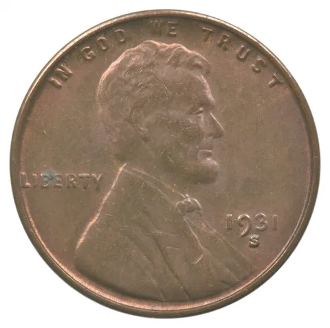 1931-S Lincoln Wheat Cent *6841