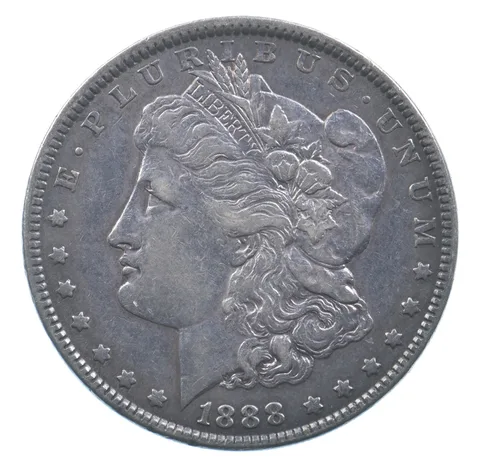 Better 1888 Morgan Silver Dollar - 90% US Coin - Nice Coin *381