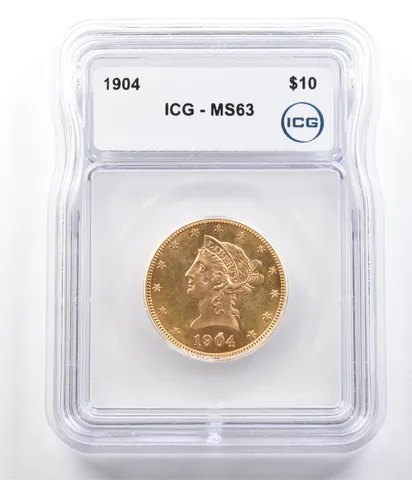 1904 $10 Liberty Head Gold Eagle MS63 ICG *6286