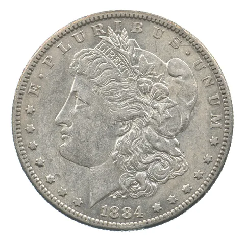 1884-S Morgan Silver Dollar *7804