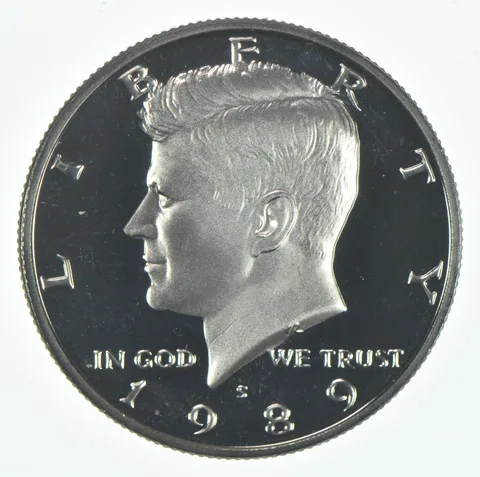 1989-S Kennedy Half Dollar CLAD Proof