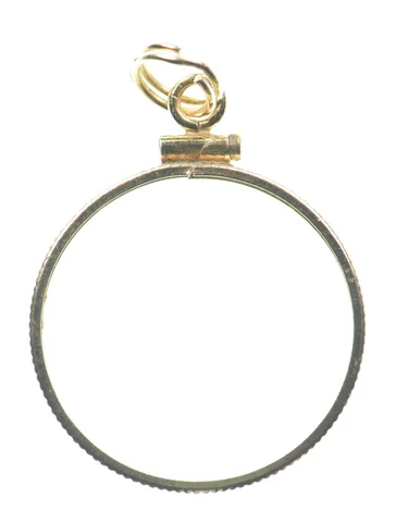 9.2 Gram 14kt Gold Bezel 1/4 Oz Panda a3655