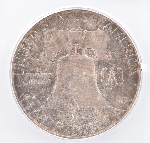 1955 Franklin Half Dollar MS67 ICG Beautiful Tone *2136