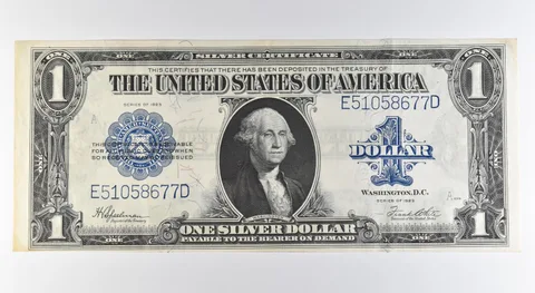1923 $1 Silver Certificate Large Note Blue Seal Fr#237 *0542