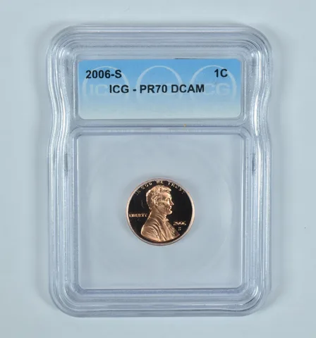 2006-S Lincoln Memorial Cent PR70 DCAM ICG