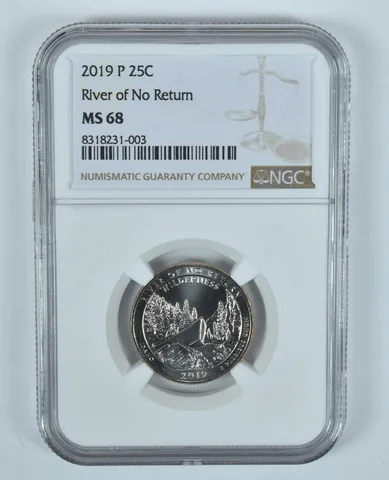 2019-P Washington Quarter River Of No Return ATB MS68 NGC