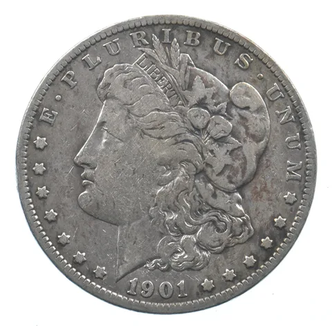 Early - 1901-O Morgan Silver Dollar - 90% US Coin *925