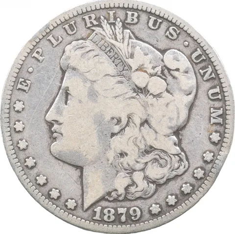 1879-CC Morgan Silver Dollar a7547