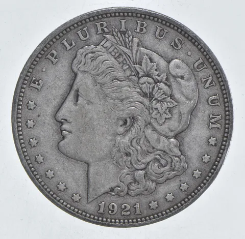 1921-D Morgan Silver Dollar - Last Year Issue 90% $1 Bullion *542