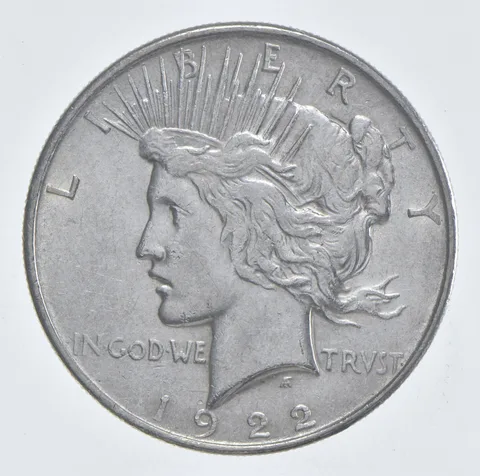 1922 Peace Silver Dollar Estate Coin Collection *241