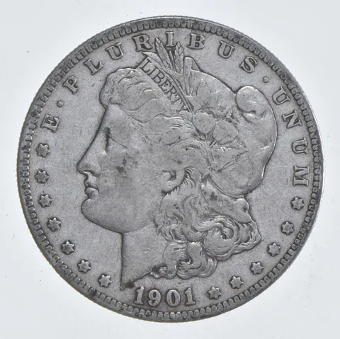 Early - 1901-O Morgan Silver Dollar - 90% US Coin *783