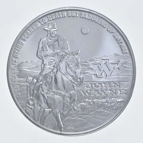 Better Date - 2024 John Wayne Silver Round World Coin- Silver *726