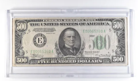 1934 $500 FRN Richmond VA Green Seal *4651
