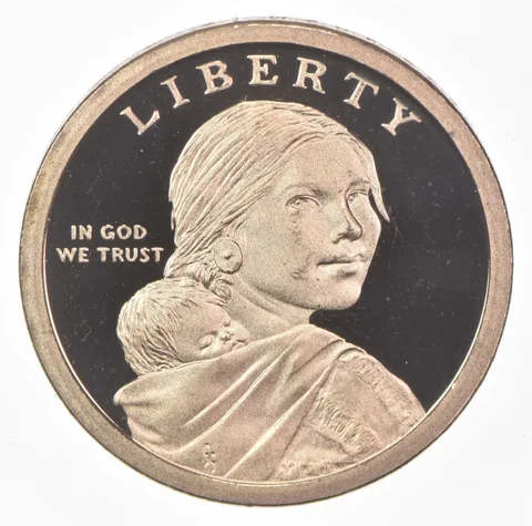 2014-S Sacagawea $1 Proof Native Hospitality Gold Dollar