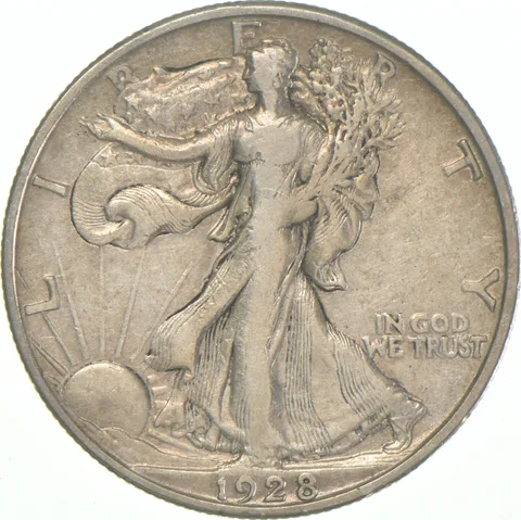 1928-S Walking Liberty Half Dollar *4259