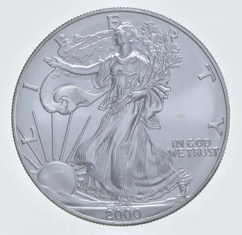 Better Date 2000 American Silver Eagle 1 Troy Oz .999 Fine Silver *377