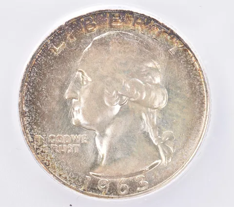 1963 Washington Quarter MS67 ICG Beautiful Tone *2531
