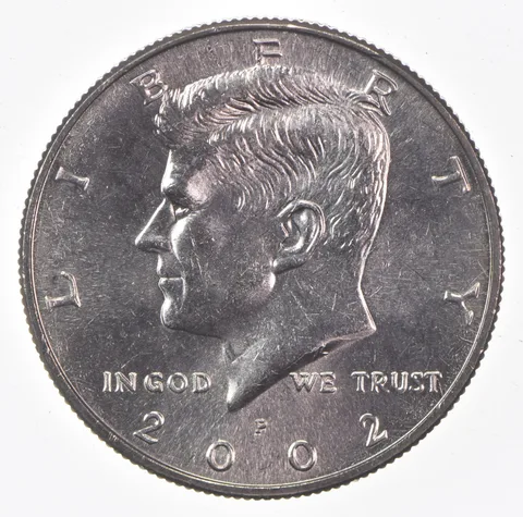 2002-P Kennedy Half Dollar Clad Unc