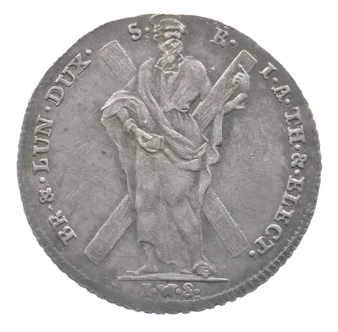 1785 Brunswick-Lueneburg 1/6 Thaler German States *6480
