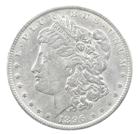 1896-O Morgan Silver Dollar a9995