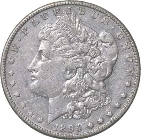 1894-S Morgan Silver Dollar a7163