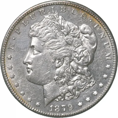 1879-S Morgan Silver Dollar Reverse Rev 1878 78 a3129