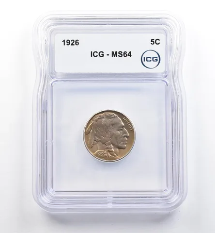 1926 Indian Head Buffalo Nickel MS64 ICG *9937