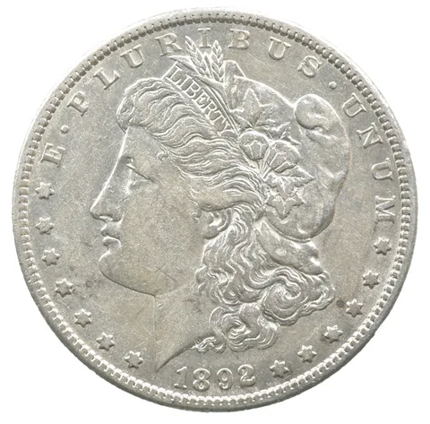 1892-S Morgan Silver Dollar *8791
