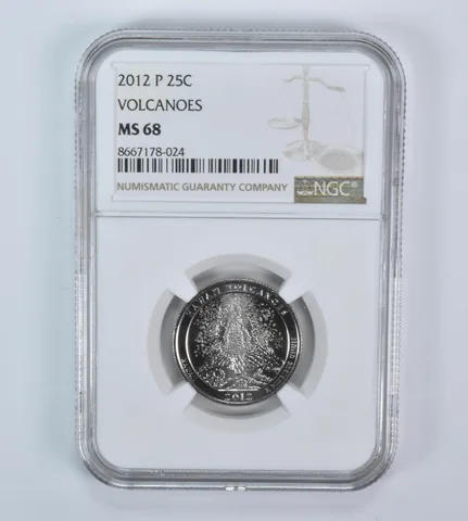 2012-P Washington Quarter ATB Volcanoes MS68 NGC
