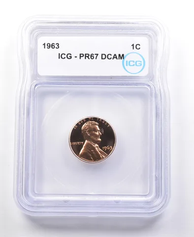 1963 Lincoln Memorial Cent PR67 DCAM ICG *5018