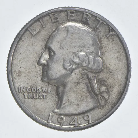 1949-D Washington Quarter Estate Coin Collection *297