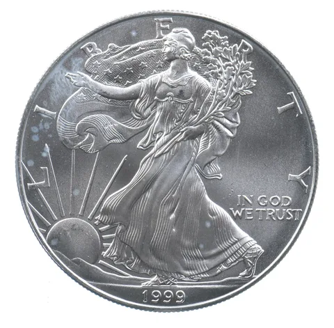 Better Date 1999 American Silver Eagle 1 Troy Oz .999 Fine Silver *715