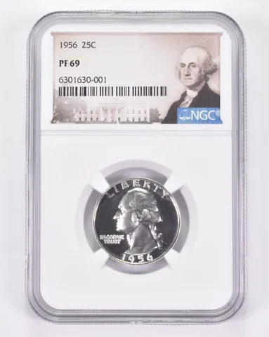 PF69 1956 Washington Quarter - Graded NGC *8931