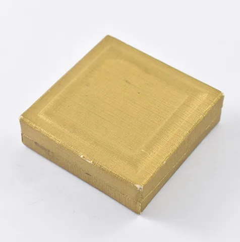 Gold Bank Holiday US $5/$2.50 Box 1920's Gold Coin Gift Presentation a5914