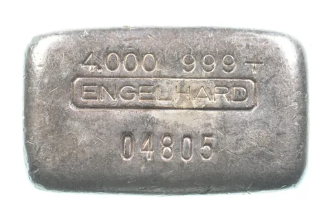 4 Oz Silver Bar Engelhard *6168